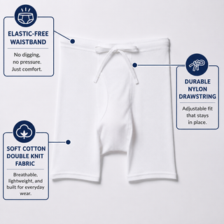 Elastic-Free Comfort Boxer Briefs