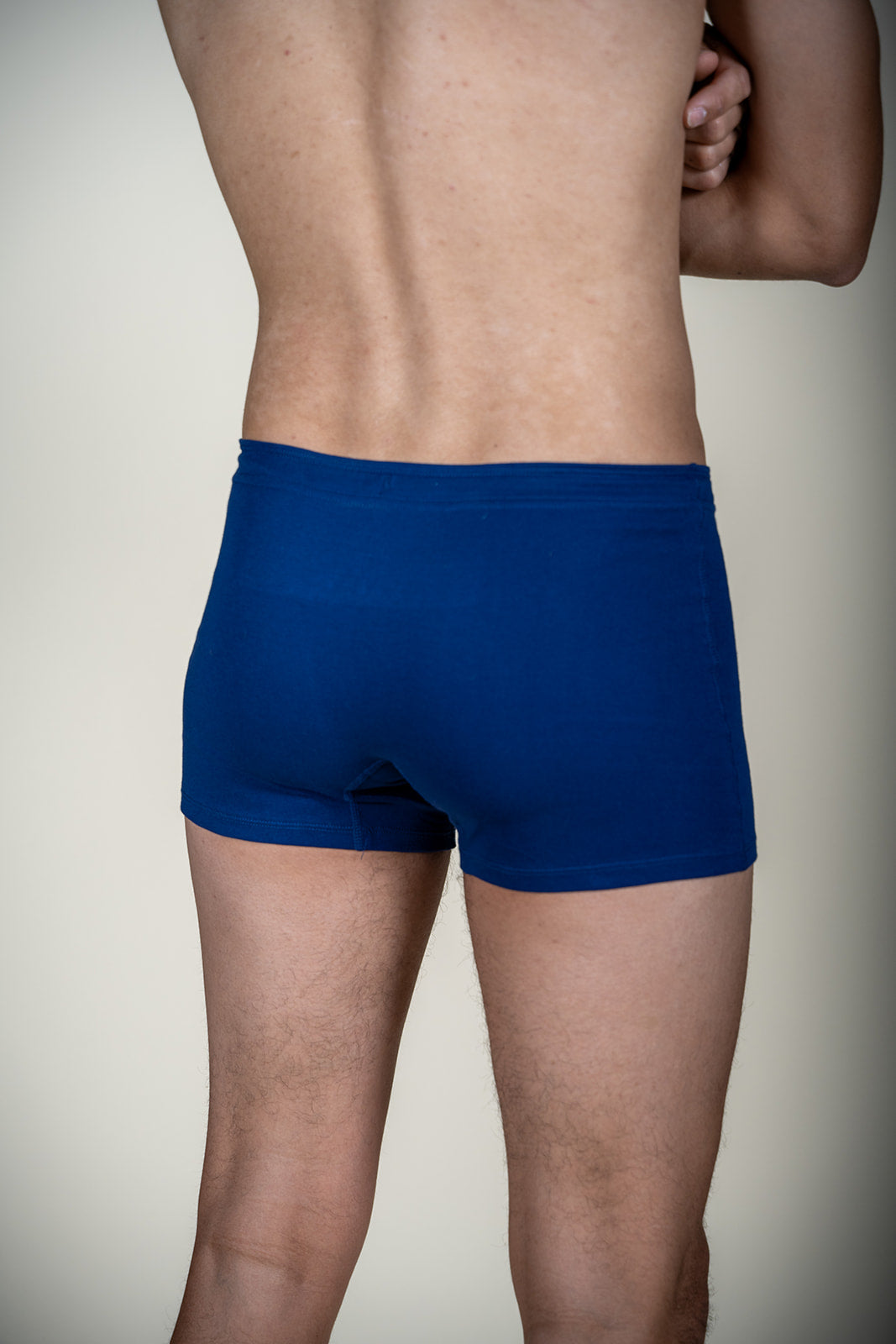 Men’s Elastic-Free Boxer Brief | Blue